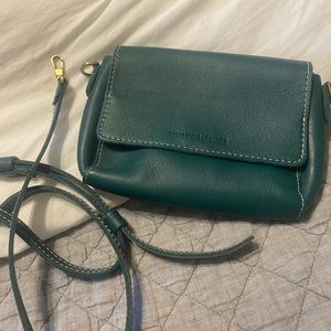 Portland leather goods crossbody